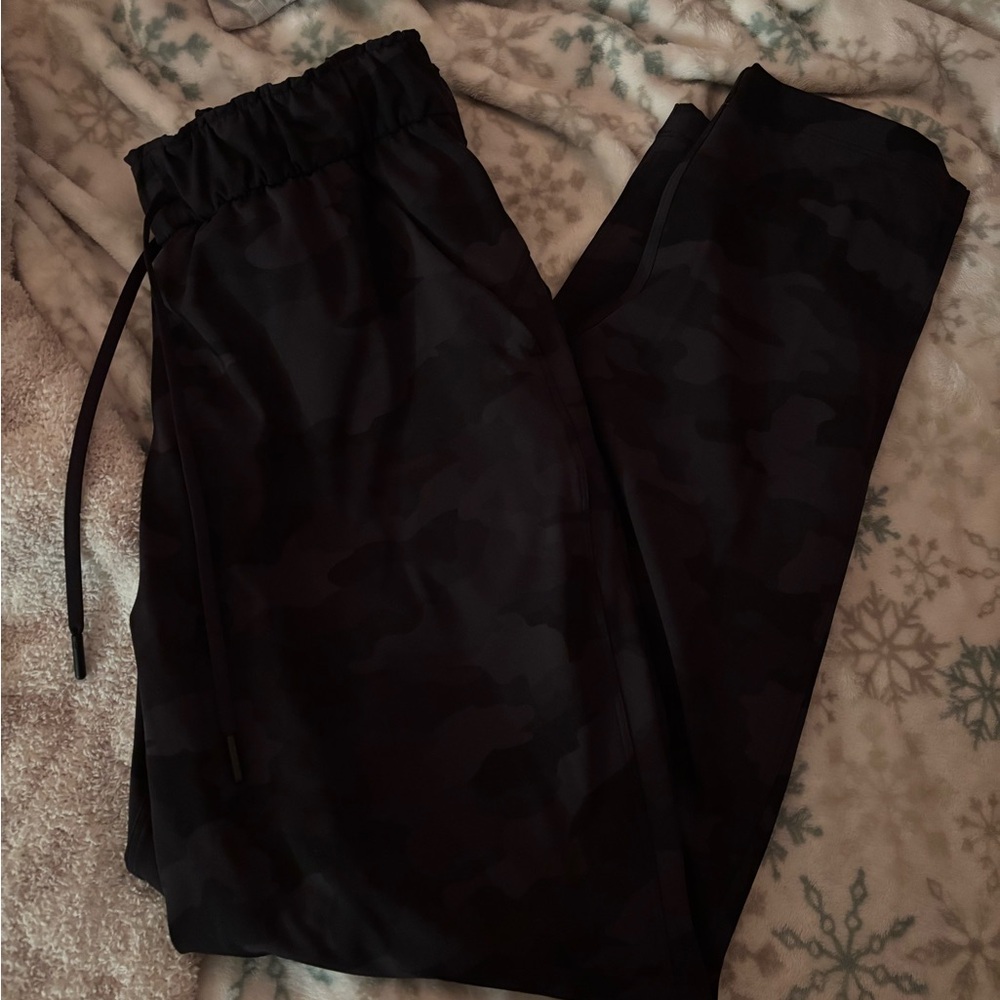Black Camo Joggers